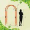 Outdoor Garden Arch 7.7 Feet Wooden Arbor for Climbing Plants and Decorations